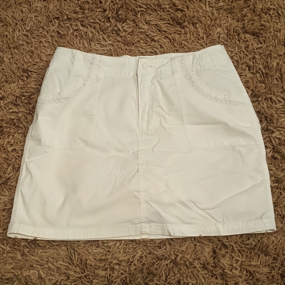 St John's Bay White Skort